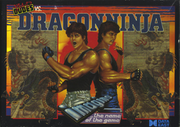 Bad Dudes vs. Dragonninja box art for Atari ST